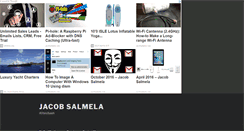 Desktop Screenshot of jacobsalmela.com
